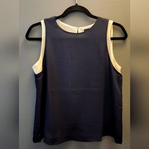 BANANA REPUBLIC, DOUBLE LAYERED SLEEVELESS TOP, BNWT